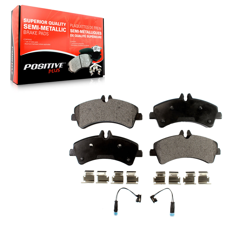 Rear Semi-Metallic Disc Brake Pads PPF-D1318A For Sprinter 3500 Mercedes-Benz Dodge Freightliner