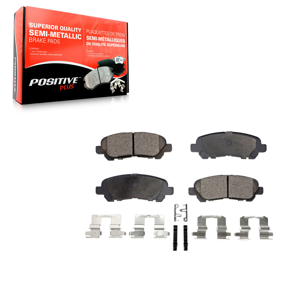 Rear Semi-Metallic Disc Brake Pads PPF-D1325 For Toyota Highlander