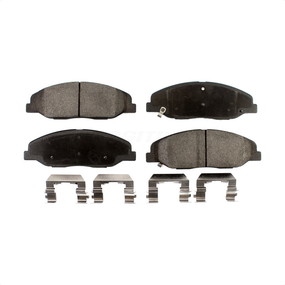 Front Semi-Metallic Disc Brake Pads PPF-D1332 For Cadillac CTS STS by Positive Plus