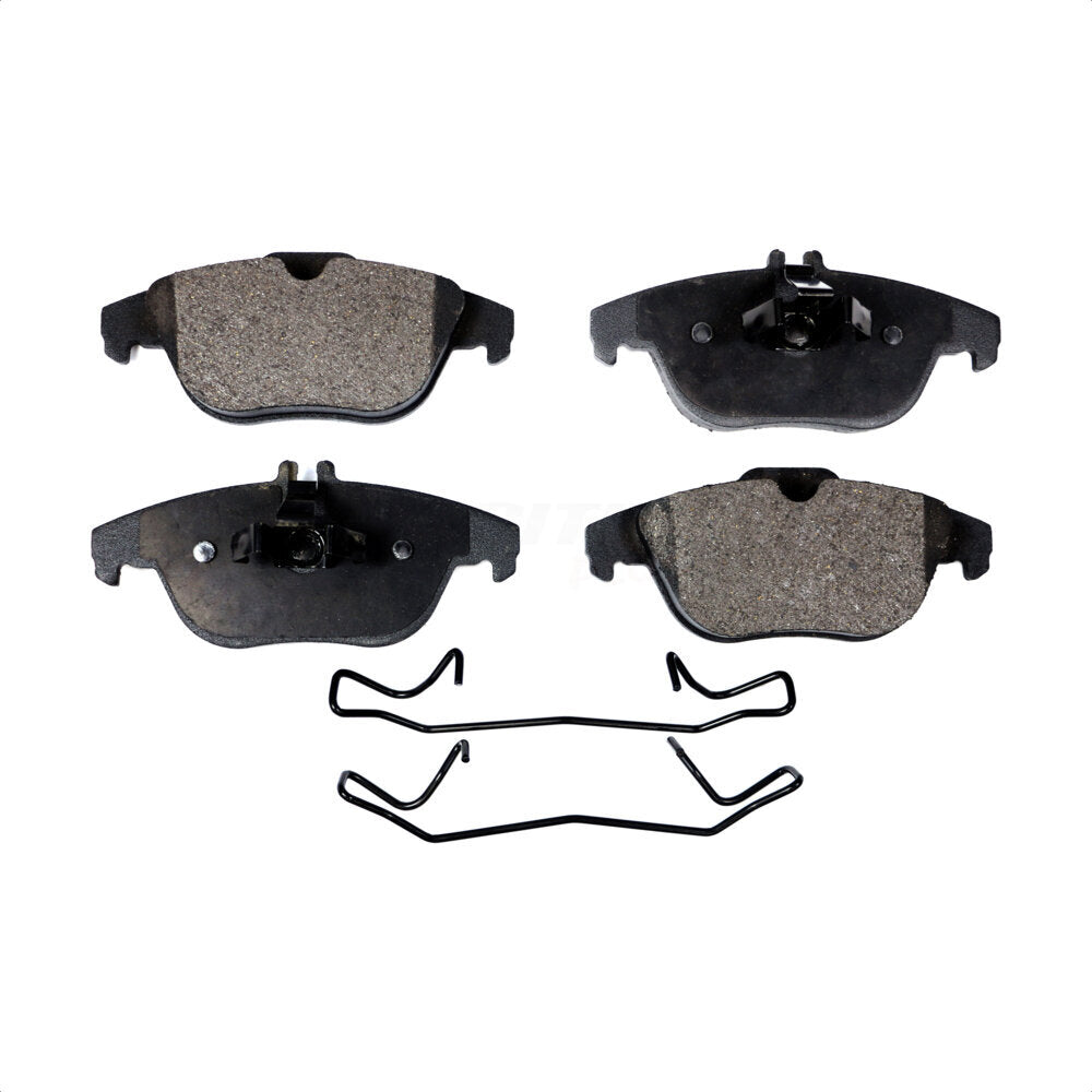 Rear Semi-Metallic Disc Brake Pads PPF-D1341 For Mercedes-Benz E350 C300 GLK350 C250 C350 E550 GLK250 E400 C63 AMG C230 by Positive Plus