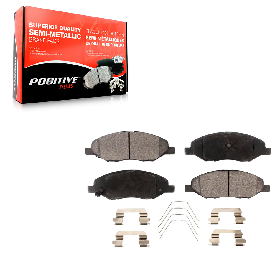Front Semi-Metallic Disc Brake Pads PPF-D1345 For Nissan Versa