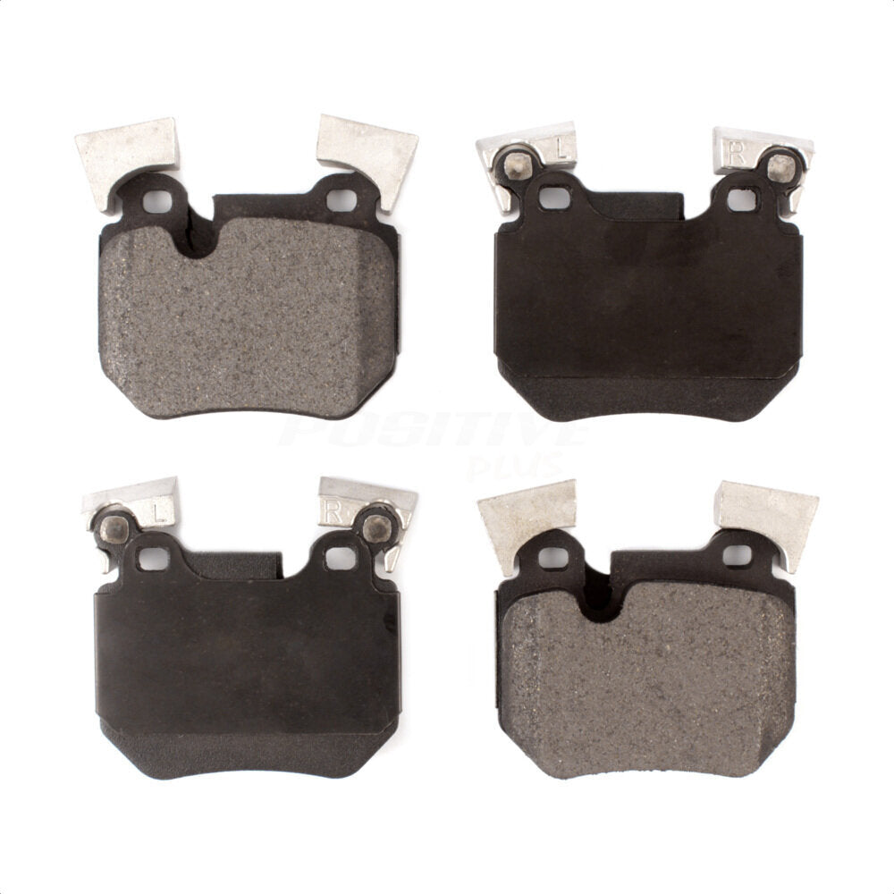 Rear Semi-Metallic Disc Brake Pads PPF-D1372 For BMW 135i 135is by Positive Plus