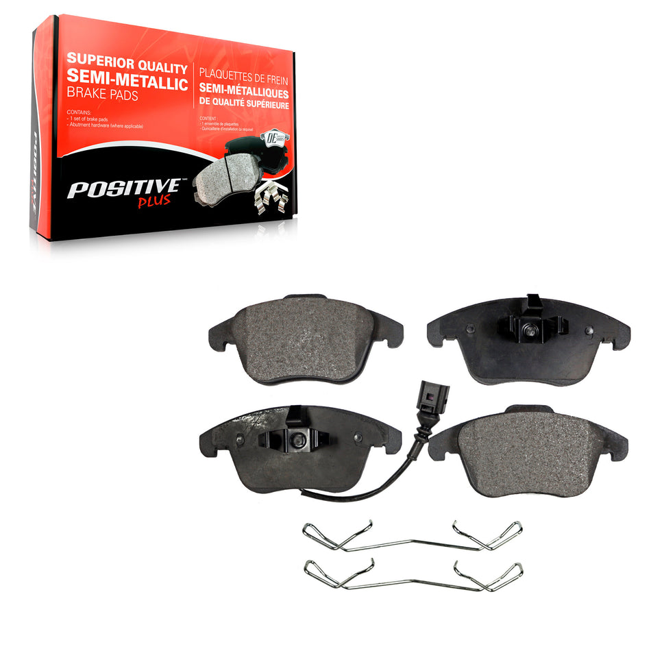 Front Semi-Metallic Disc Brake Pads PPF-D1375 For Volkswagen Tiguan Passat Audi Q3 Quattro Limited