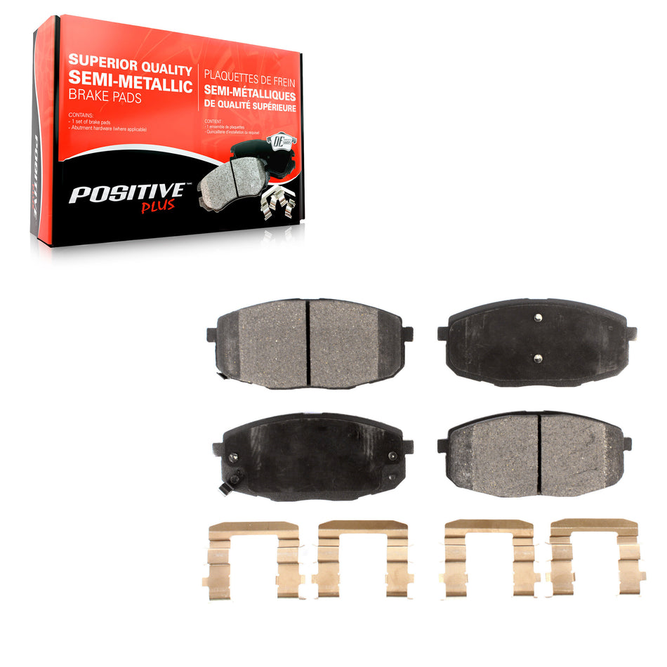 Front Semi-Metallic Disc Brake Pads PPF-D1397 For Hyundai Elantra Kia Forte Koup Forte5