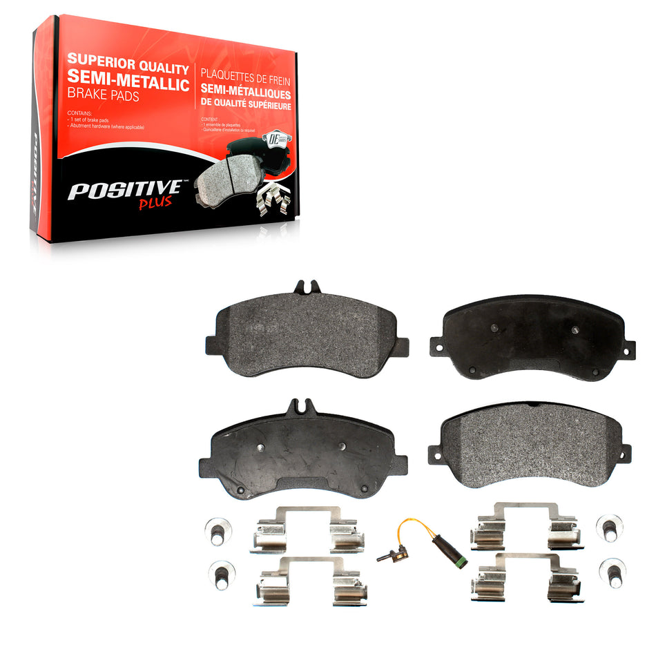 Front Semi-Metallic Disc Brake Pads PPF-D1406A For Mercedes-Benz GLK350 GLK250