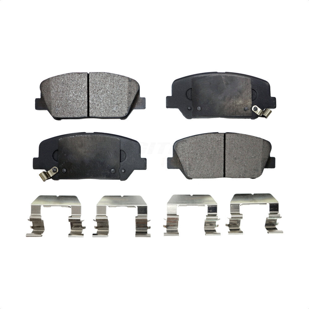 Front Semi-Metallic Disc Brake Pads PPF-D1413 For Kia Optima Hyundai ...