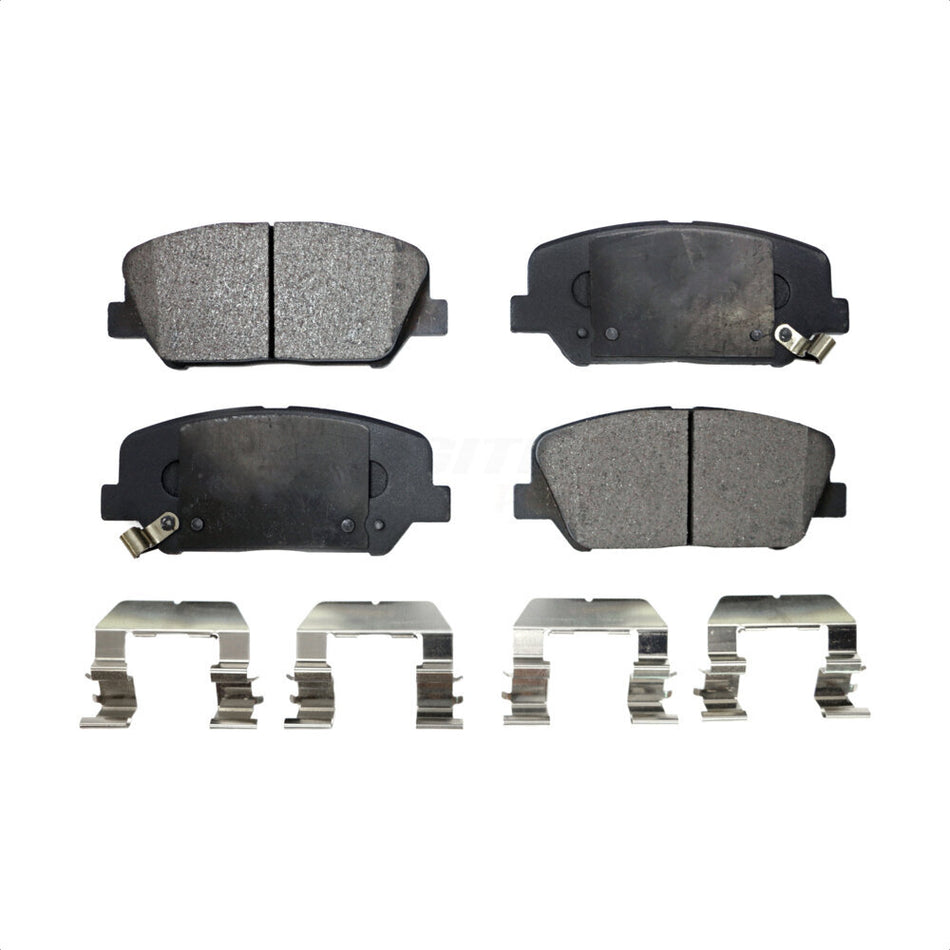 Front Semi-Metallic Disc Brake Pads PPF-D1413 For Kia Optima Hyundai Veloster Genesis Coupe Forte Koup by Positive Plus