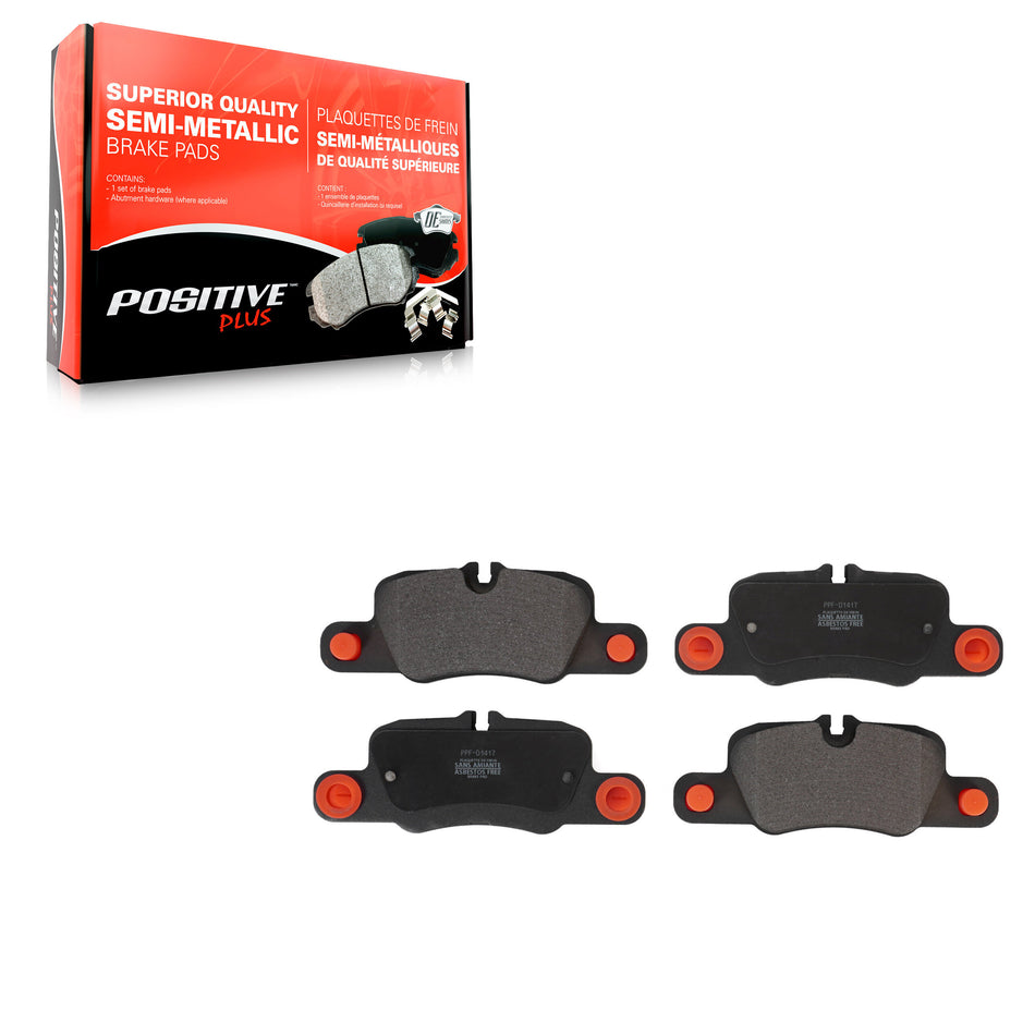 Rear Semi-Metallic Disc Brake Pads PPF-D1417 For Porsche 911 Panamera