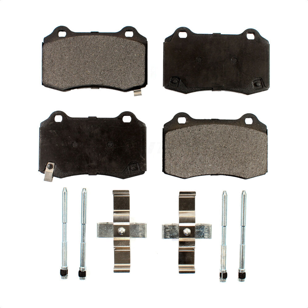 Rear Semi-Metallic Disc Brake Pads PPF-D1428 For Tesla S Hyundai Genesis Coupe by Positive Plus