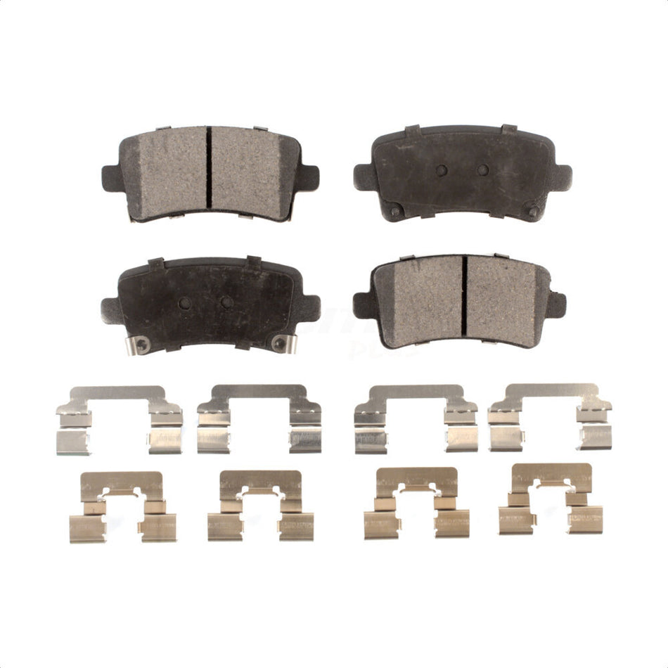 Rear Semi-Metallic Disc Brake Pads PPF-D1430 For Chevrolet Malibu Buick Impala LaCrosse Regal Cadillac XTS Limited Saab 9-5 Allure by Positive Plus