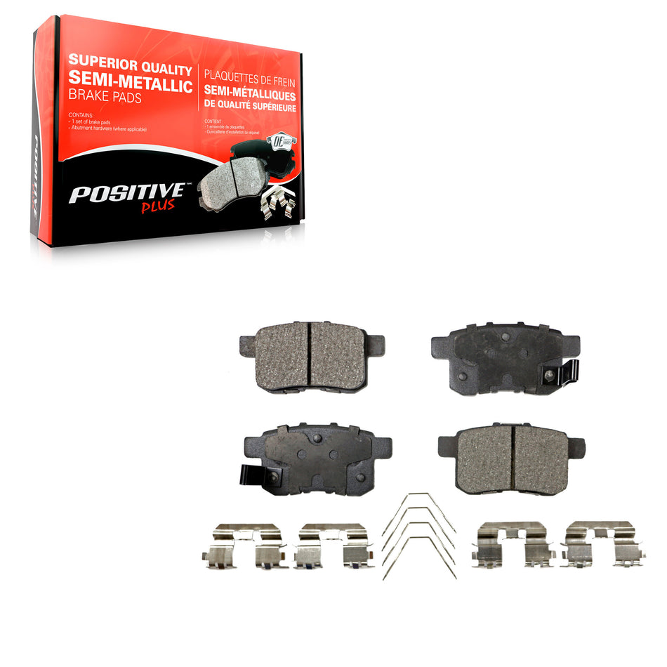 Rear Semi-Metallic Disc Brake Pads PPF-D1451 For Honda Accord Acura TSX