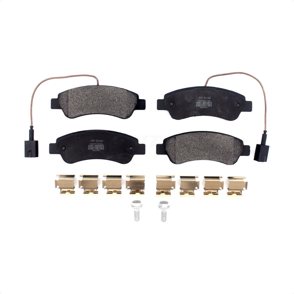 Rear Semi-Metallic Disc Brake Pads PPF-D1490 For Ram ProMaster 1500 2500 3500 by Positive Plus