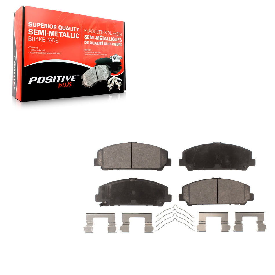Front Semi-Metallic Disc Brake Pads PPF-D1509 For Nissan TITAN Armada INFINITI QX80 QX56 Suzuki