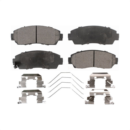 Front Semi-Metallic Disc Brake Pads PPF-D1521 For Honda CR-V Odyssey Civic Subaru Legacy Acura RDX Crosstour Passport Accord TLX by Positive Plus