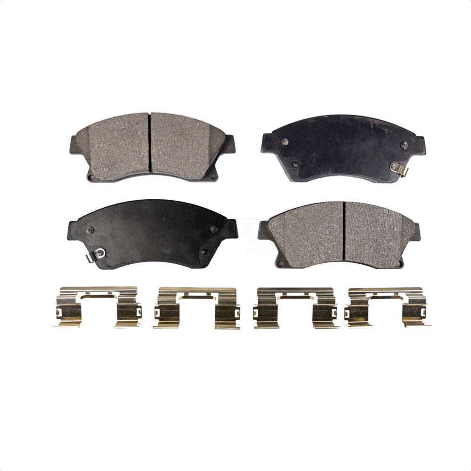 Front Semi-Metallic Disc Brake Pads PPF-D1522 For Chevrolet Cruze Buick Sonic Encore Trax Verano Cadillac ATS Limited Volt Orlando by Positive Plus