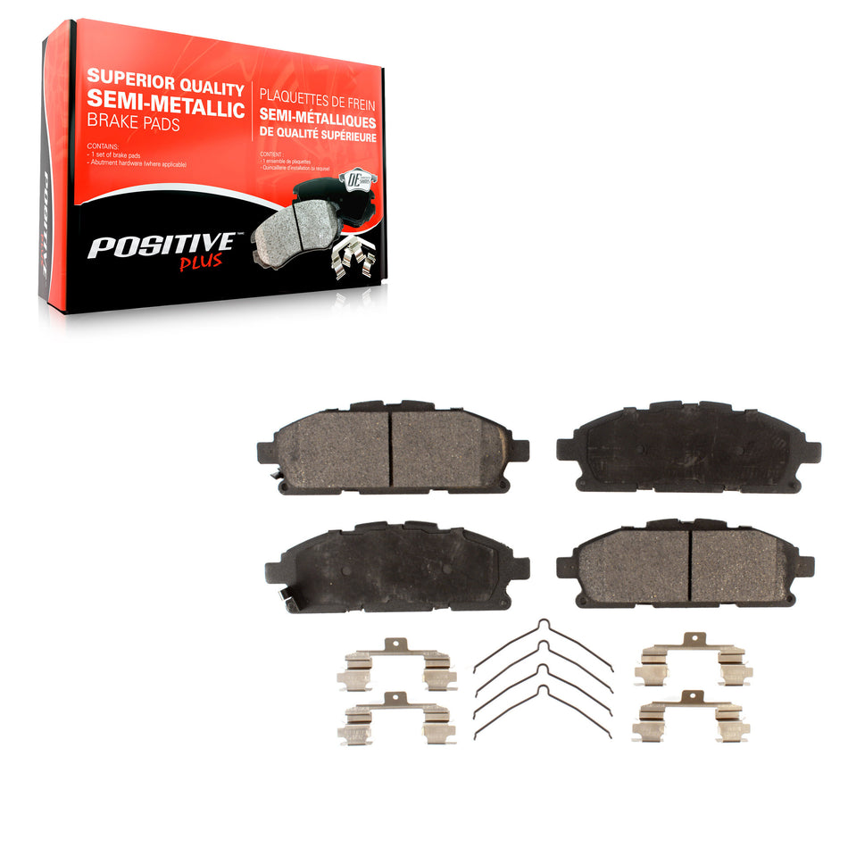 Front Semi-Metallic Disc Brake Pads PPF-D1552 For 2011-2017 Nissan Quest