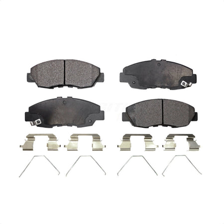 Front Semi-Metallic Disc Brake Pads PPF-D1578 For Honda Civic by Positive Plus