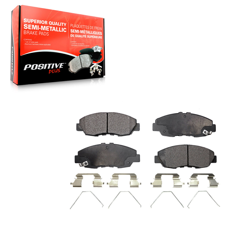 Front Semi-Metallic Disc Brake Pads PPF-D1578 For Honda Civic