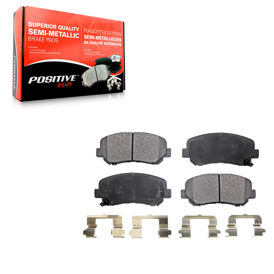 Front Semi-Metallic Disc Brake Pads PPF-D1623 For Mazda CX-5 Chrysler 200 Dodge Dart