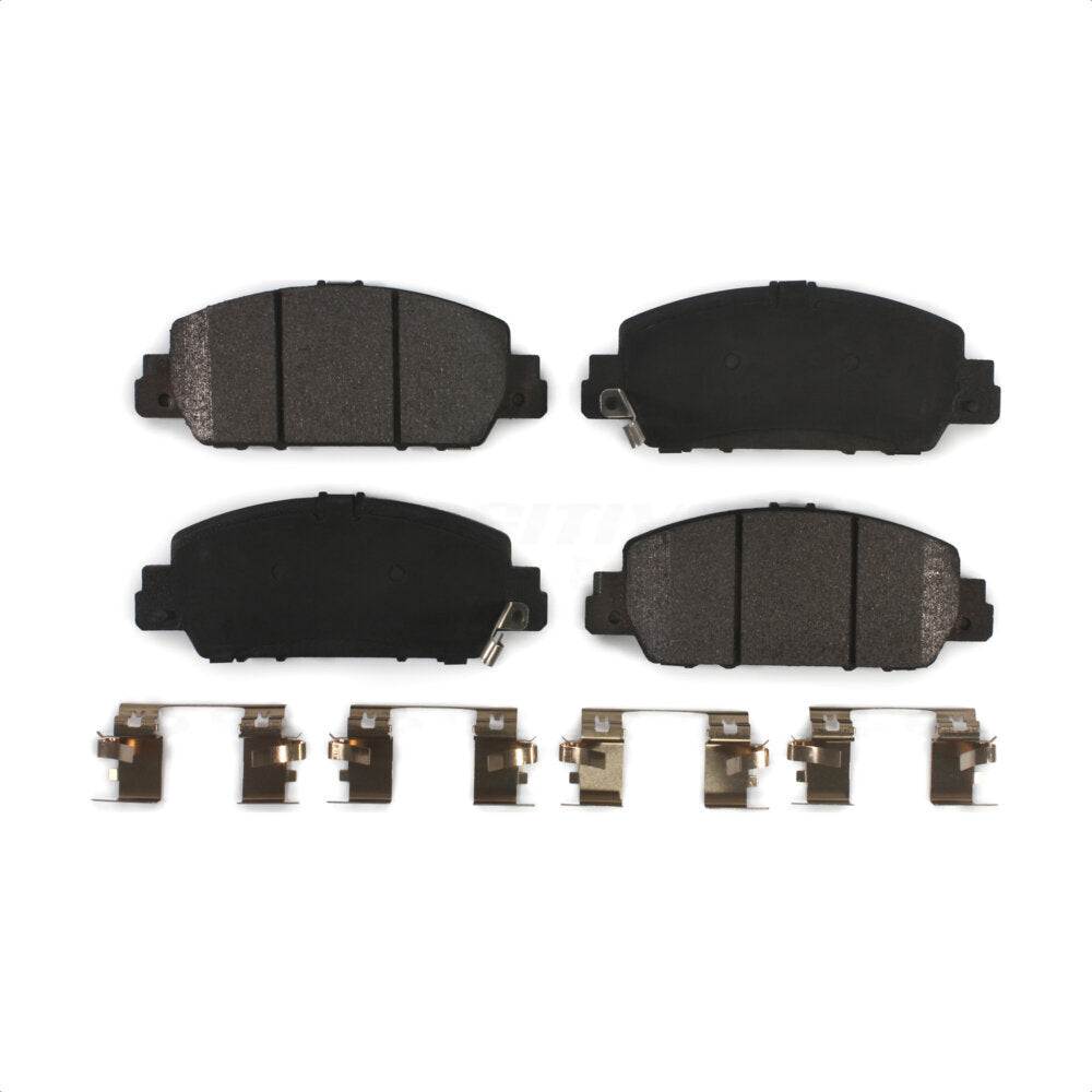 Front Semi-Metallic Disc Brake Pads PPF-D1654 For Honda Accord HR-V by Positive Plus