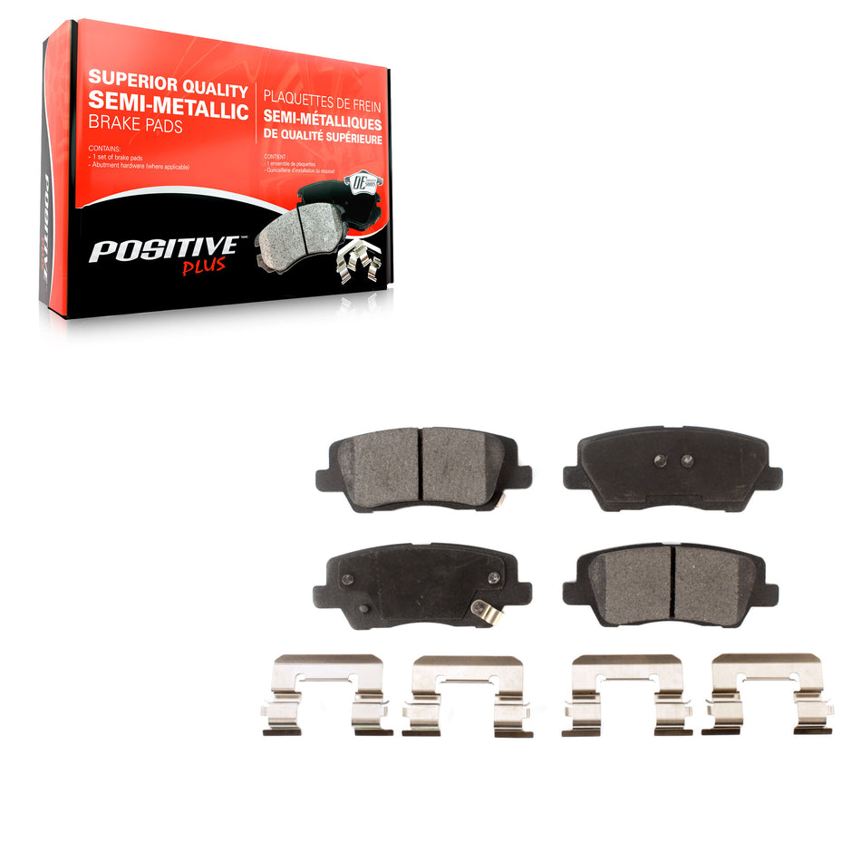 Rear Semi-Metallic Disc Brake Pads PPF-D1659 For Cadillac ATS CTS