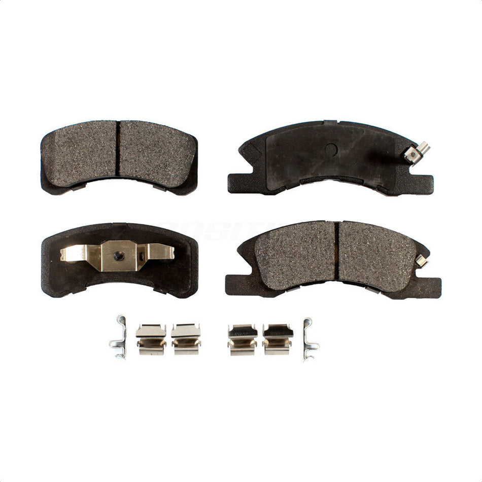 Front Semi-Metallic Disc Brake Pads PPF-D1731 For Mitsubishi Mirage G4 by Positive Plus