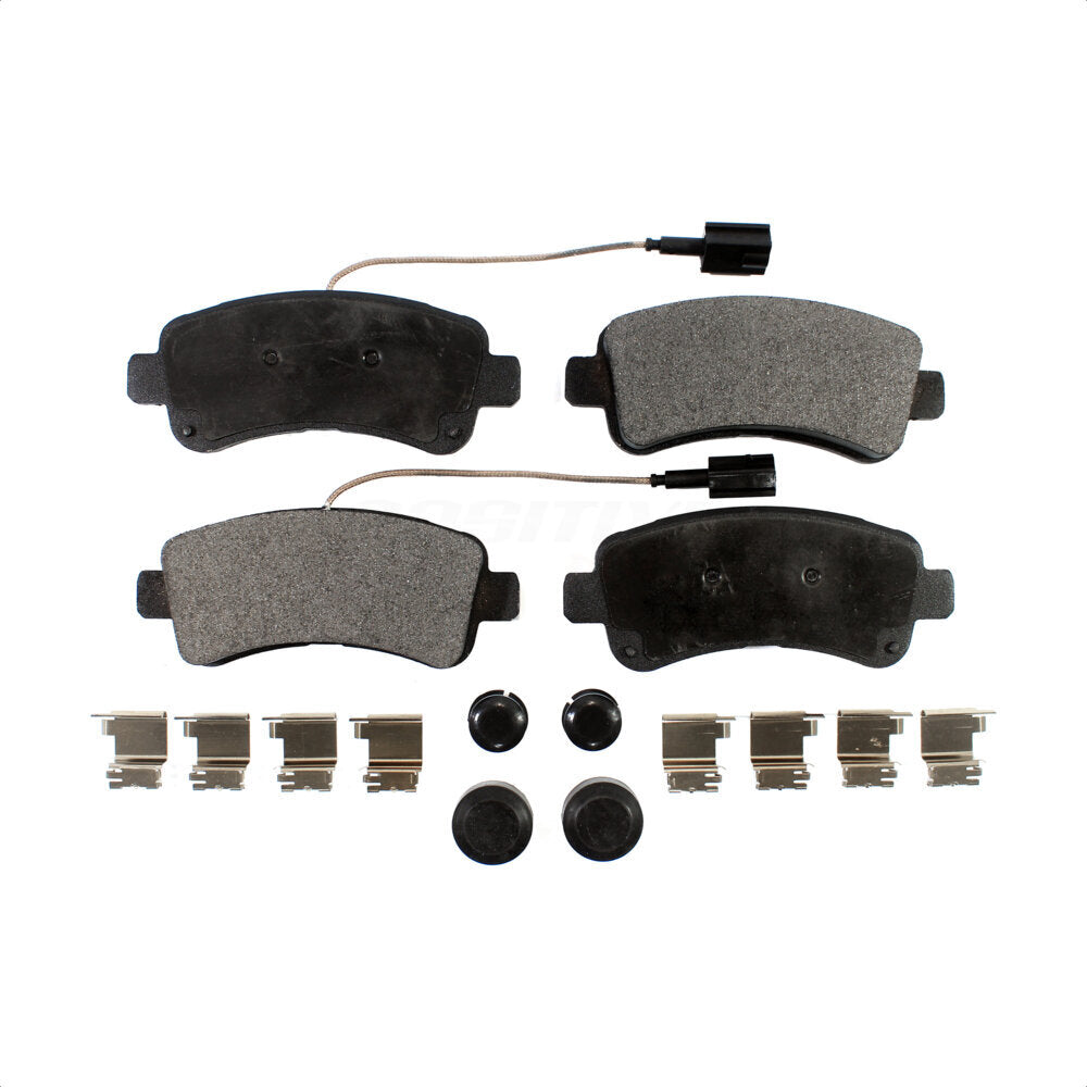 Rear Semi-Metallic Disc Brake Pads PPF-D1746 For Ram ProMaster 1500 2500 3500 by Positive Plus