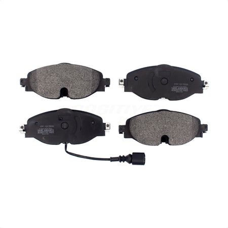 Front Semi-Metallic Disc Brake Pads PPF-D1760A For Volkswagen Jetta Audi GTI A3 Golf SportWagen Quattro Alltrack e-Golf Sportback e-tron TT Taos Passat by Positive Plus