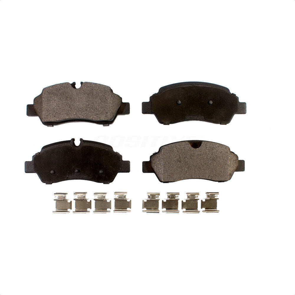 Rear Semi-Metallic Disc Brake Pads PPF-D1775 For 2015-2019 Ford Transit-250 Transit-350 Transit-150 HD by Positive Plus