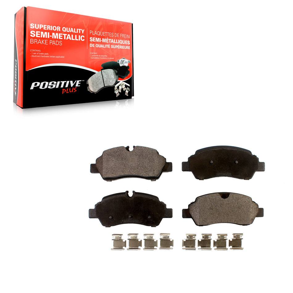 Rear Semi-Metallic Disc Brake Pads PPF-D1775 For Ford Transit-250 Transit-150 Transit-350 HD