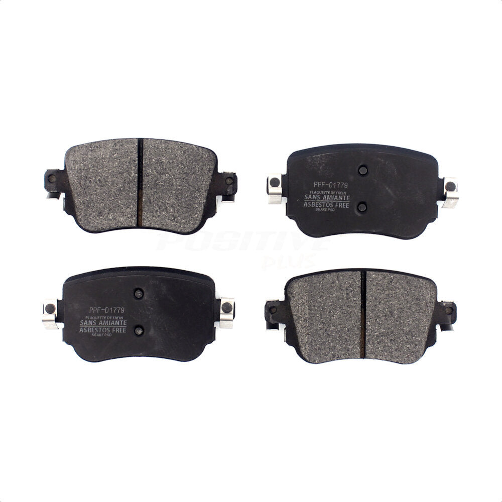 Rear Semi-Metallic Disc Brake Pads PPF-D1779 For Volkswagen Passat GTI Audi Golf Q3 SportWagen Alltrack Quattro by Positive Plus