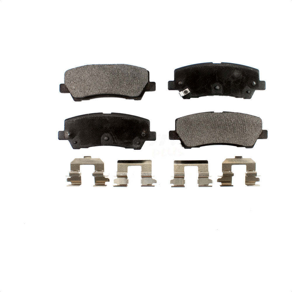 Rear Semi-Metallic Disc Brake Pads PPF-D1793 For Ford Mustang by Positive Plus