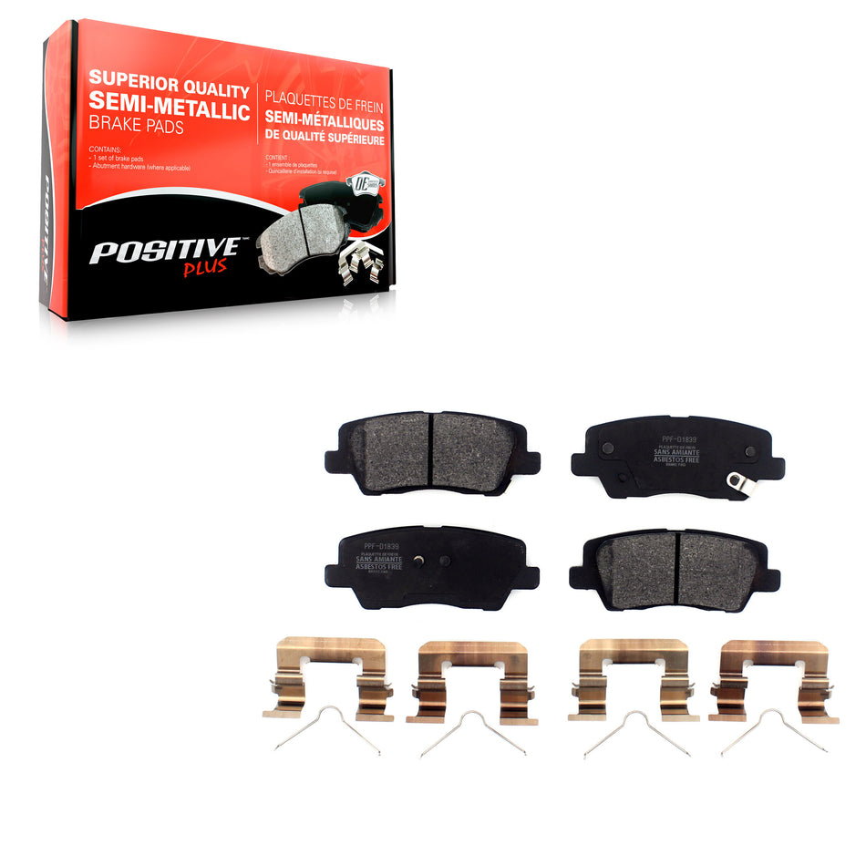 Rear Semi-Metallic Disc Brake Pads PPF-D1839 For Cadillac ATS CTS