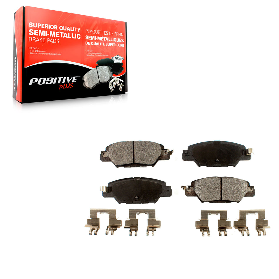 Rear Semi-Metallic Disc Brake Pads PPF-D1846 For 2016-2024 Mazda CX-5