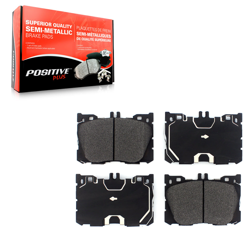 Front Semi-Metallic Disc Brake Pads PPF-D1871 For Mercedes-Benz GLC300 C43 AMG GLC43 E450 E300 E53