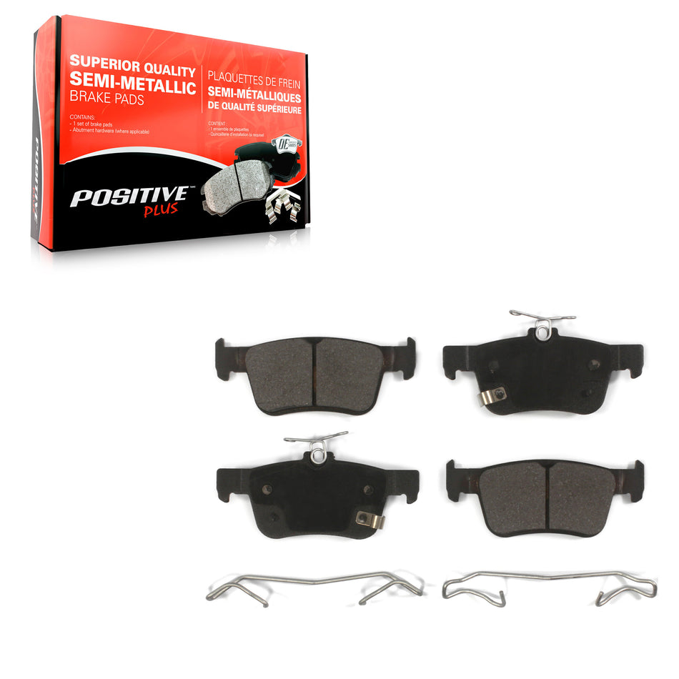 Rear Semi-Metallic Disc Brake Pads PPF-D1878 For Honda Civic Acura RDX Integra