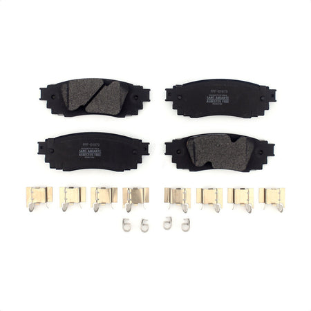 Rear Semi-Metallic Disc Brake Pads PPF-D1879 For Lexus RX350 RX450h RX350L RX450hL by Positive Plus