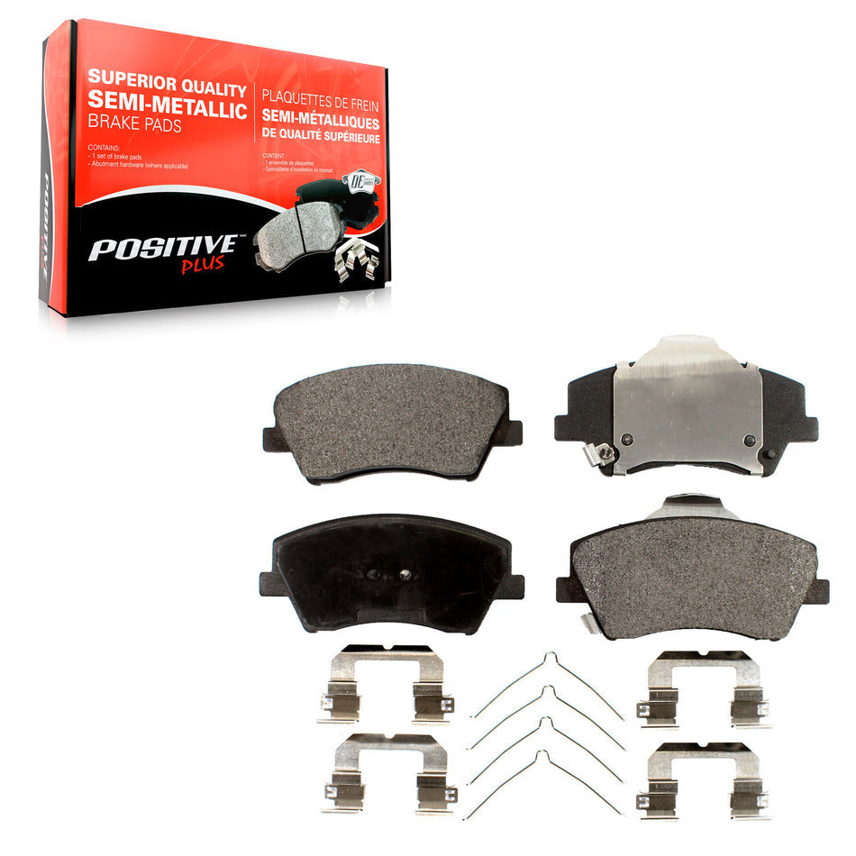 Front Semi-Metallic Disc Brake Pads PPF-D1912 For Hyundai Elantra Ioniq Kia Niro