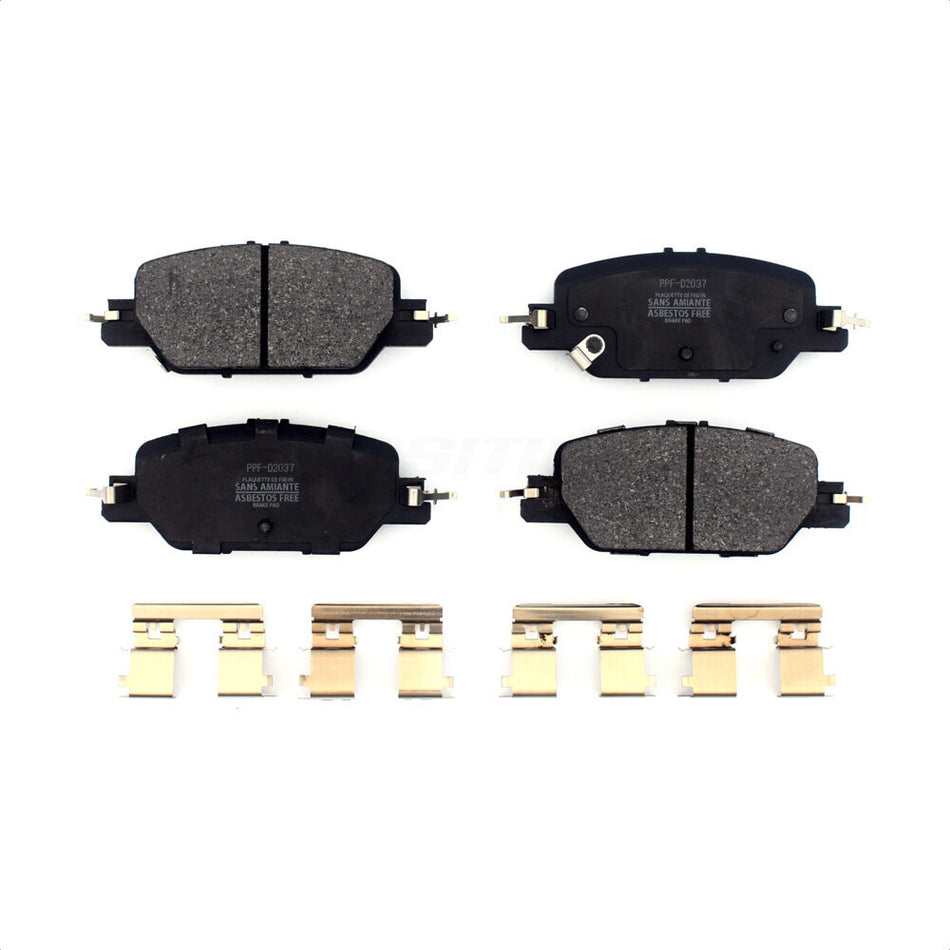 Rear Semi-Metallic Disc Brake Pads PPF-D2037 For 2017-2022 Honda CR-V by Positive Plus