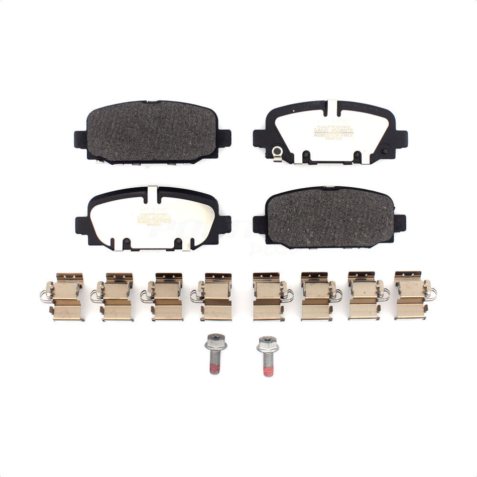 Rear Semi-Metallic Disc Brake Pads PPF-D2081 For Jeep Compass by Positive Plus