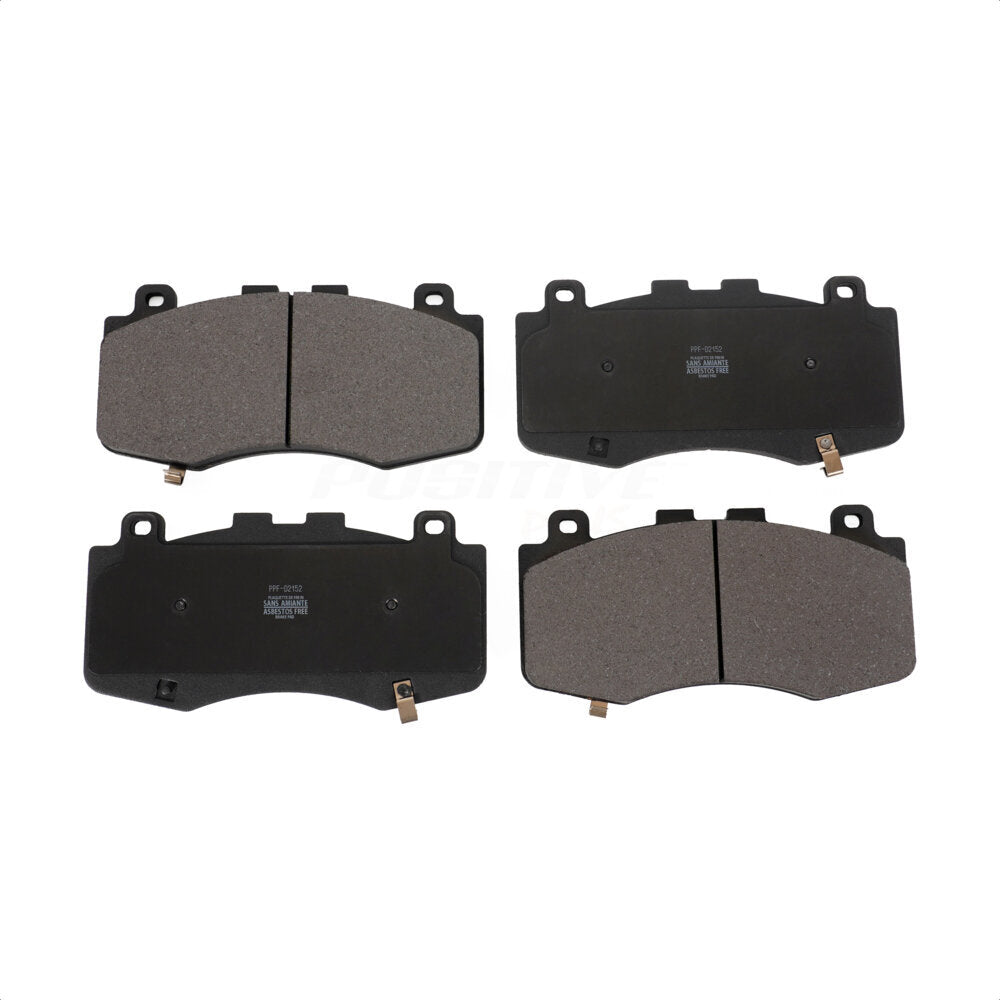 Front Semi-Metallic Disc Brake Pads PPF-D2152 For Jeep Grand Cherokee Dodge Durango by Positive Plus