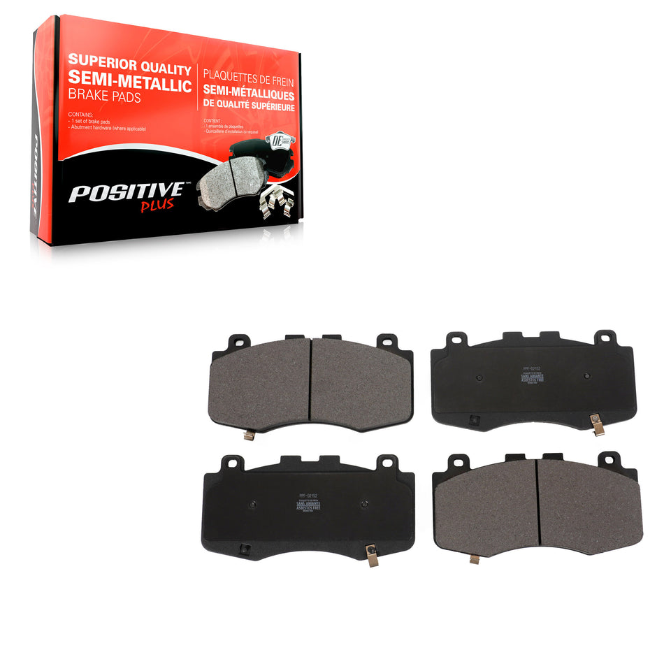 Front Semi-Metallic Disc Brake Pads PPF-D2152 For Jeep Grand Cherokee Dodge Durango