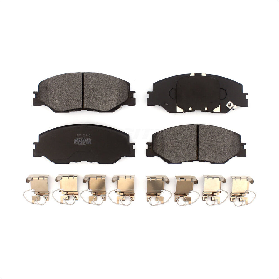 Front Semi-Metallic Disc Brake Pads PPF-D2185 For Honda Insight Civic by Positive Plus