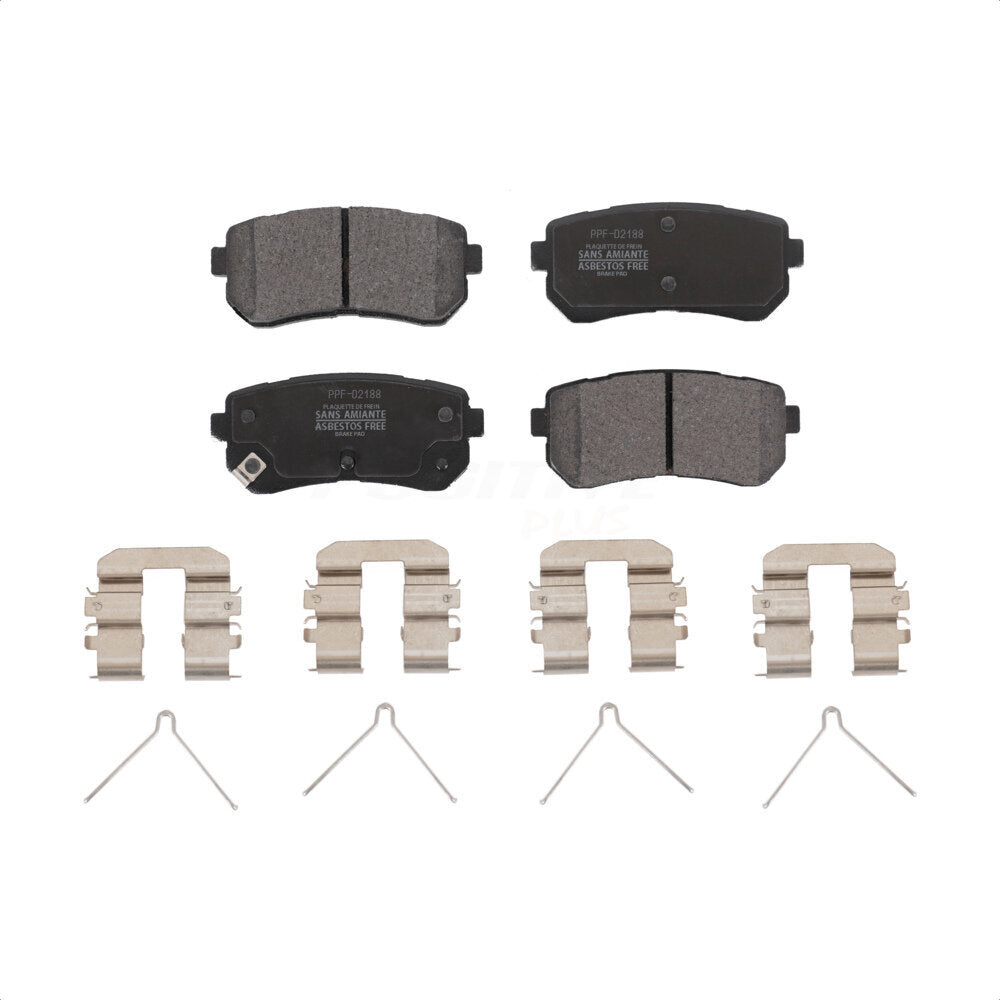 Rear Semi-Metallic Disc Brake Pads PPF-D2188 For Hyundai Kona Kia Selt