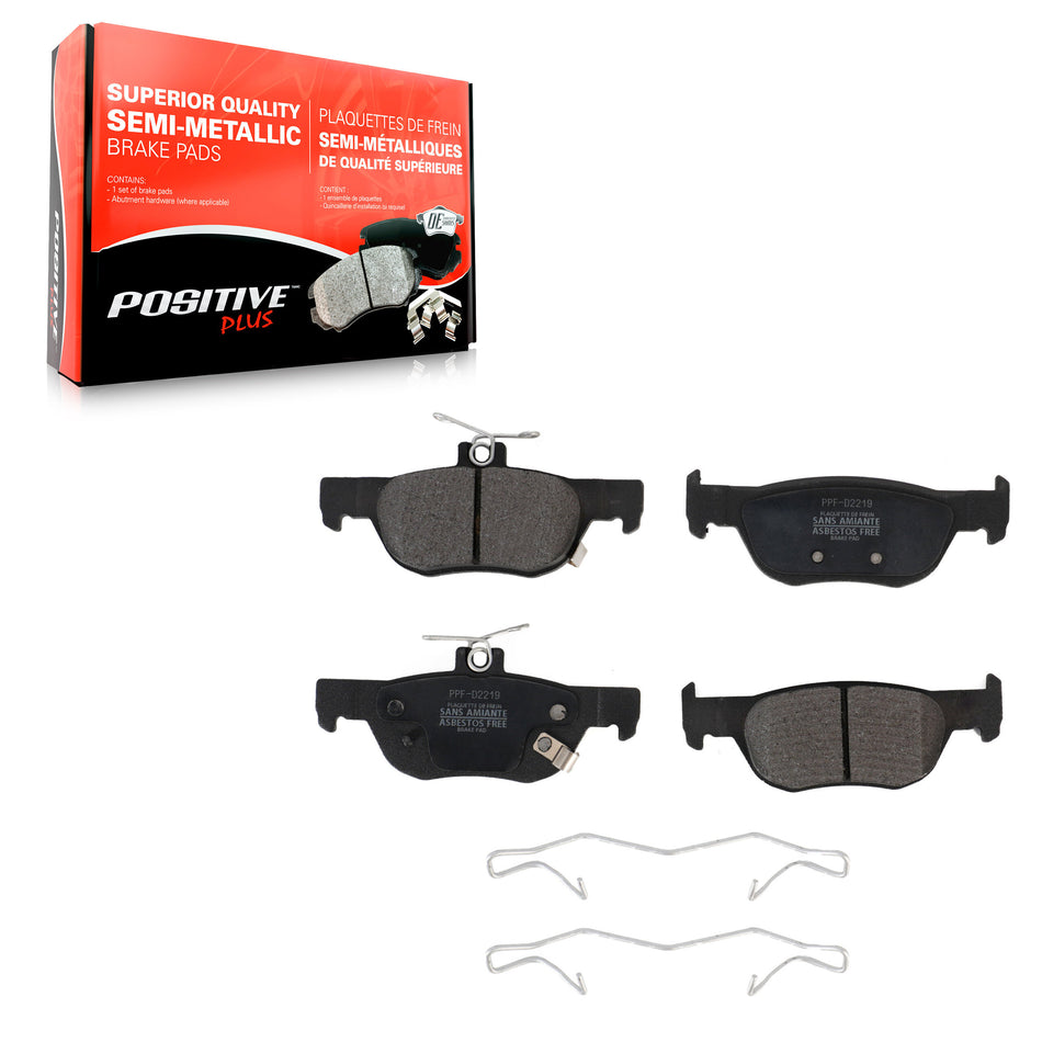 Rear Semi-Metallic Disc Brake Pads PPF-D2219 For Mazda 3 CX-30 Sport MX-30 EV