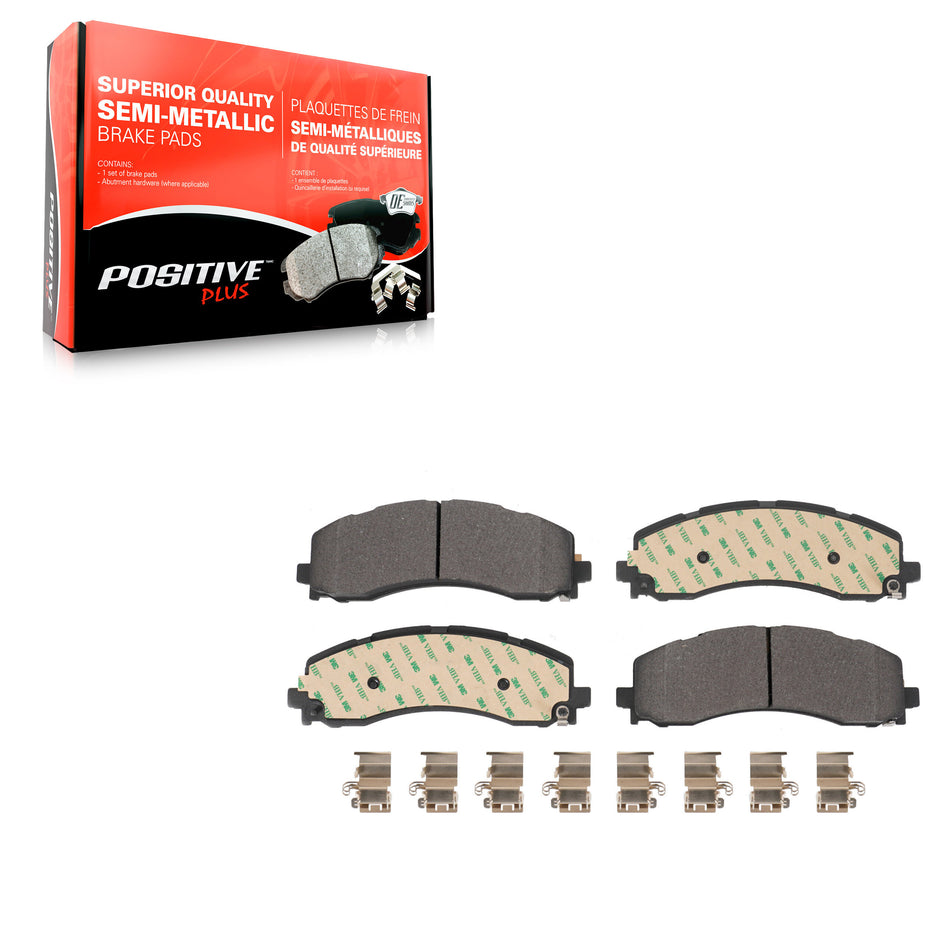 Rear Semi-Metallic Disc Brake Pads PPF-D2225 For Ram 2500 3500