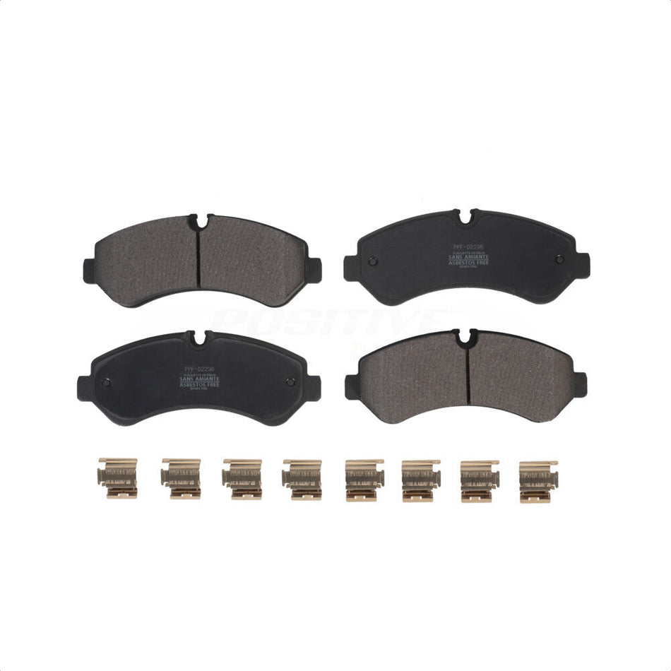 Rear Semi-Metallic Disc Brake Pads PPF-D2236 For Freightliner Sprinter 3500 Mercedes-Benz 4500 3500XD by Positive Plus