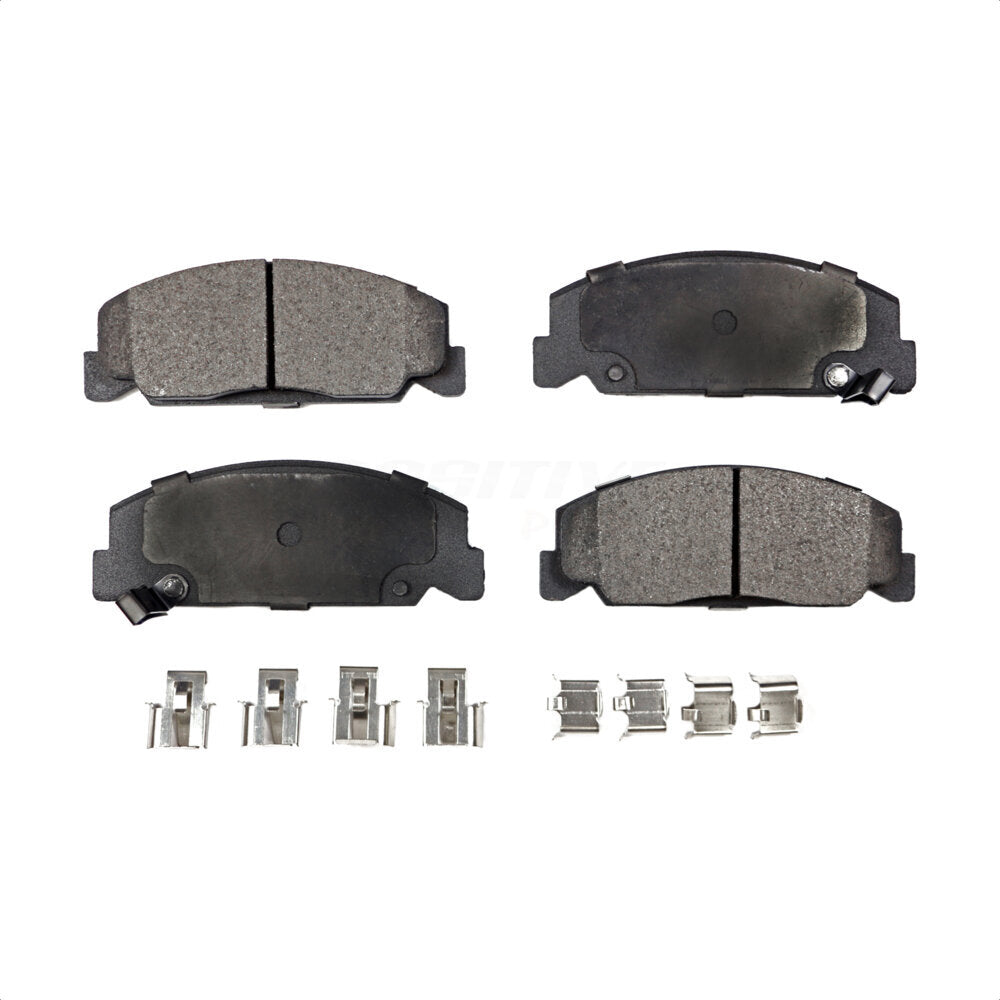 Front Semi-Metallic Disc Brake Pads PPF-D273 For Honda Civic del Sol CRX Accord by Positive Plus