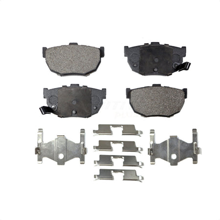 Rear Semi-Metallic Disc Brake Pads PPF-D323 For Hyundai Elantra Kia Spectra Tiburon Spectra5 Nissan Maxima Stanza by Positive Plus