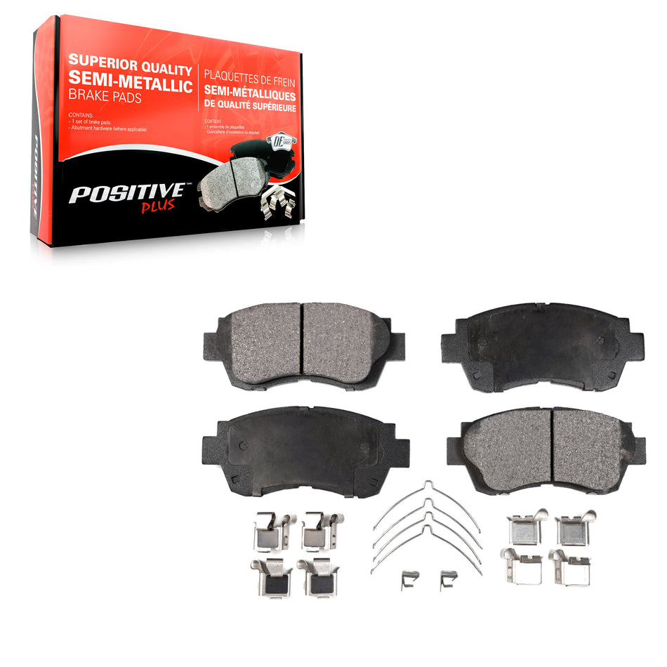Front Semi-Metallic Disc Brake Pads PPF-D476 For Toyota Camry Sienna Lexus Avalon Celica ES300 LS400